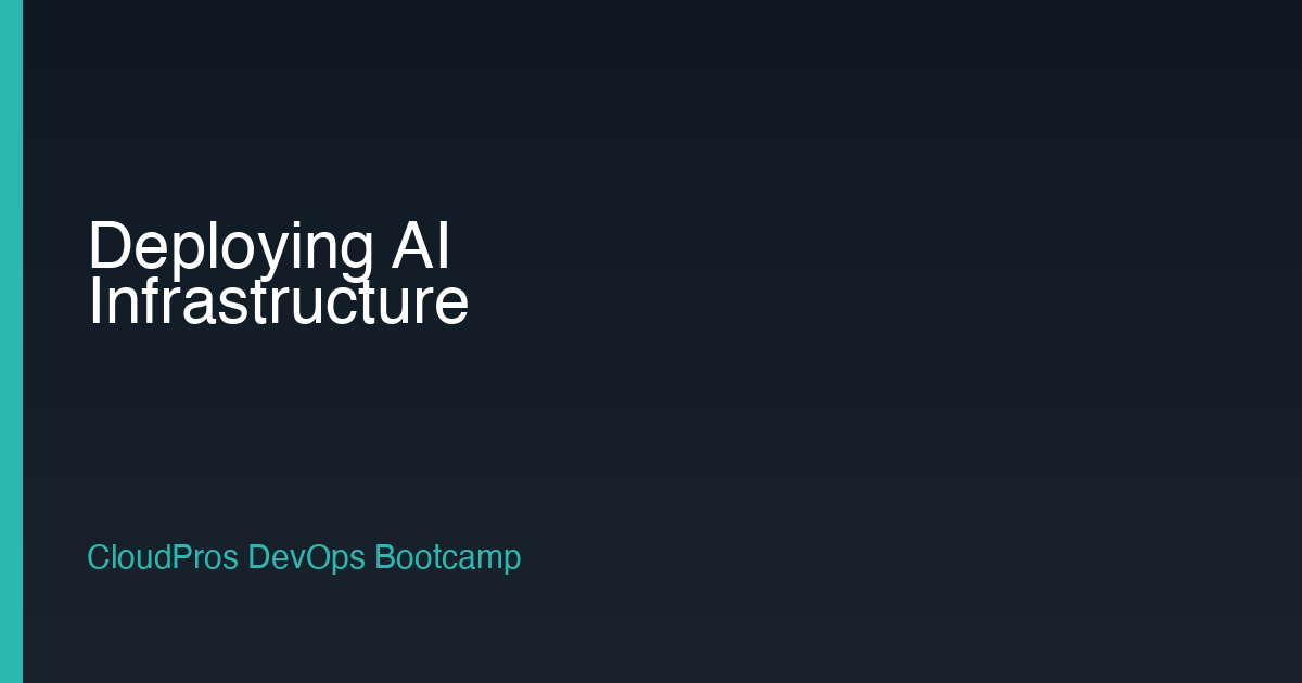 What Happens When You Deploy an AI Model? The Infrastructure Explained